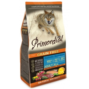Primordial Dog Grain Free Adult Duck & Trout 2kg