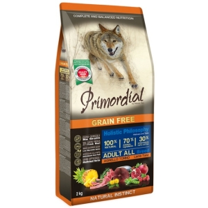 Primordial Dog Grain Free Adult Lamb & Tuna 2kg