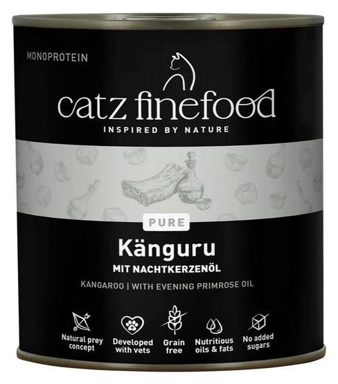 Catz Finefood Pure (Purrrr N.107) Kangur puszka 800g