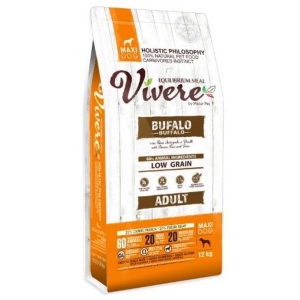Vivere Maxi Adult Buffalo 12kg Karma Monobiałkowa z Bawołem dla dużych ras