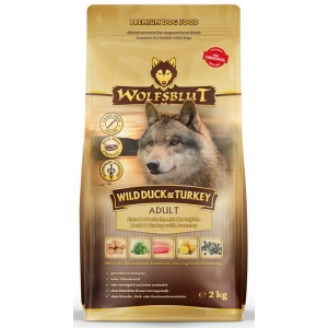 Wolfsblut Dog Wild Duck & Turkey Adult - kaczka, indyk i ziemniaki 2kg