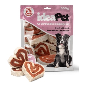 IdeaPet O! Serduszka z jagnięciną 500g
