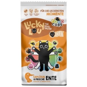 Lucky Lou Food Code Lifestage Adult Drób & Kaczka 340g