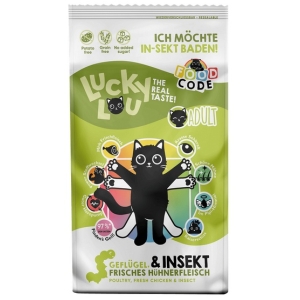 Lucky Lou Food Code Lifestage Adult Drób & Owady 340g