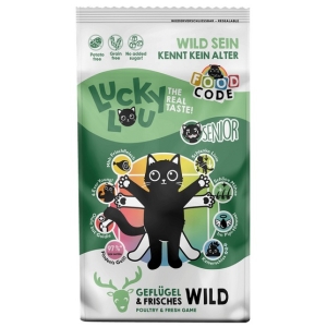 Lucky Lou Food Code Lifestage Senior Drób & Dziczyzna 340g