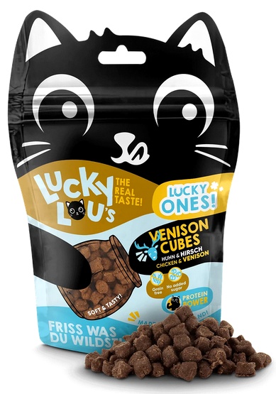Lucky Lou Lucky Ones Cubes Kurczak & Jeleń 80g