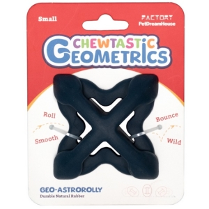 PetDreamHouse Zabawka gumowa Geo-Astro Rolly granatowa