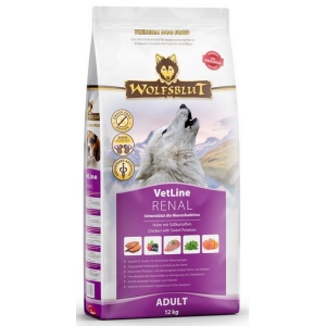 Wolfsblut Dog VetLine Renal - kurczak i bataty 12kg