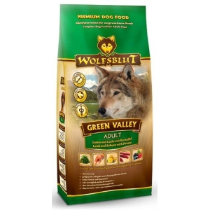 Wolfsblut Dog Green Valley Adult - jagnię, łosoś i ziemniaki 2kg