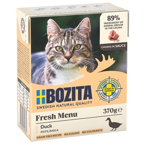 Bozita z Kaczką kawałki w sosie kartonik 370g