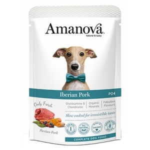 Amanova Dog Adult Iberian Pork - wieprzowina saszetka 300g [P04]