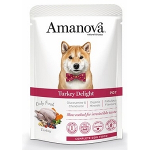 Amanova Dog Adult Turkey Delight - indyk saszetka 100g [P07]
