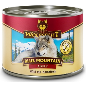 Wolfsblut Dog Blue Mountain Adult - dziczyzna i ziemniaki puszka 200g