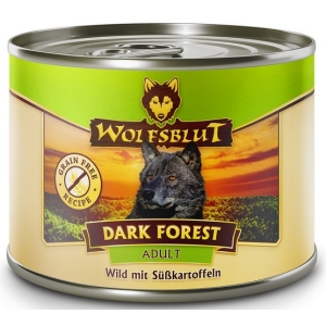 Wolfsblut Dog Dark Forest Adult - dziczyzna i bataty puszka 200g