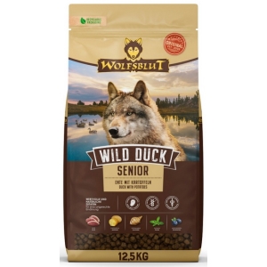 Wolfsblut Dog Wild Duck Senior - kaczka i ziemniaki 12,5kg