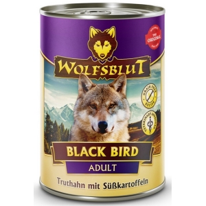 Wolfsblut Dog Black Bird Adult - indyk i bataty puszka 395g