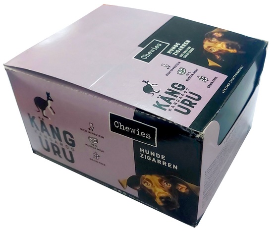 Chewies Hundezigarren Kanguru - kangur BOX 50x25g