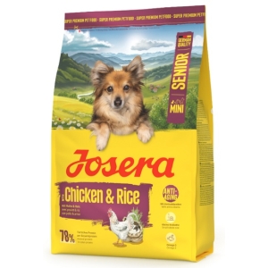 Josera Pies Mini Senior Chicken & Rice 900g