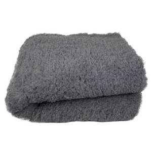 BUBA Dry Bed Legowisko bez antypoślizgów 28mm 50x37cm szare z zielonym spodem [A104]