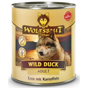 Wolfsblut Dog Wild Duck Adult - kaczka i ziemniaki puszka 800g