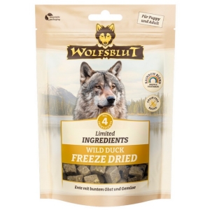 Wolfsblut Dog Limited Ingredients Trenerki Freeze Dried Wild Duck - liofilizowana dzika kaczka 40g
