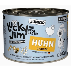 Lucky Jim Classic Mini Junior Kurczak puszka 200g
