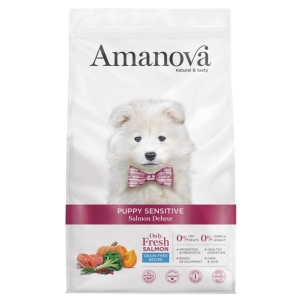Amanova Dog Puppy Sensitive Salmon Deluxe - łosoś 2kg