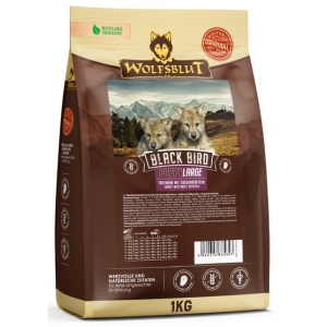 Wolfsblut Dog Black Bird Puppy Large - indyk i bataty 1kg