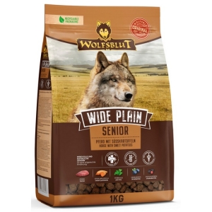Wolfsblut Dog Wide Plain Senior - konina i bataty 1kg