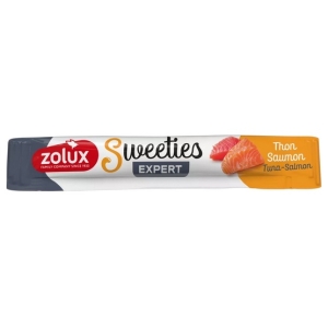 Zolux Sweeties Kremowy przysmak dla kota - tuńczyk i łosoś 14g