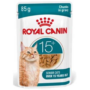 Royal Canin Ageing +15 karma mokra dla kotów dojrzałych w sosie saszetka 85g
