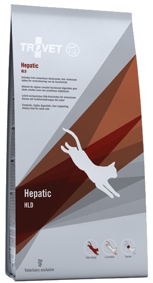 Trovet HLD Hepatic dla kota 2,5kg