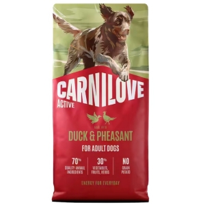 Carnilove Dog Active Duck & Pheasant Adult - kaczka i bażant 1,5kg