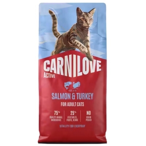Carnilove Cat Active Salmon & Turkey - łosoś i indyk 2kg