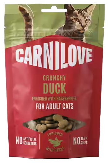 Carnilove Cat Crunchy Snack Duck 50g