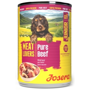 Josera Pies Meat Lovers Pure Junior Wołowina puszka 400g