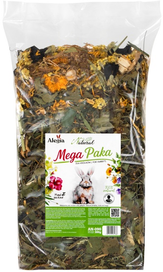 Alegia Natural Mega Paka dla królika 500g
