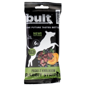 Bult Superfood Tasty Stripes Paski z królikiem 60g