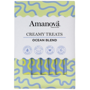 Amanova Cat Creamy Treats Ocean Blend Tuna & Salmon - tuńczyk i łosoś 6x15g