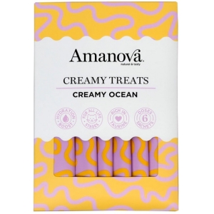 Amanova Cat Creamy Treats Creamy Ocean Tuna & Goat milk - tuńczyk i mleko kozy 6x15g