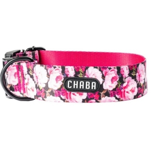 CHABA Obroża regulowana Bull Story IV L/XL Peony