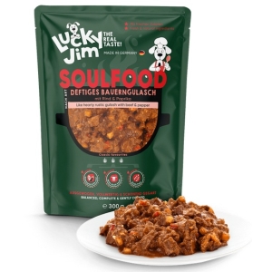 Lucky Jim SoulFood Gulasz z wołowiną i papryką 300g