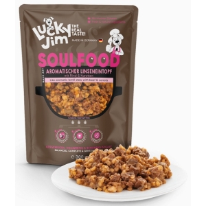 Lucky Jim SoulFood Gulasz z soczewicą i wołowiną 300g