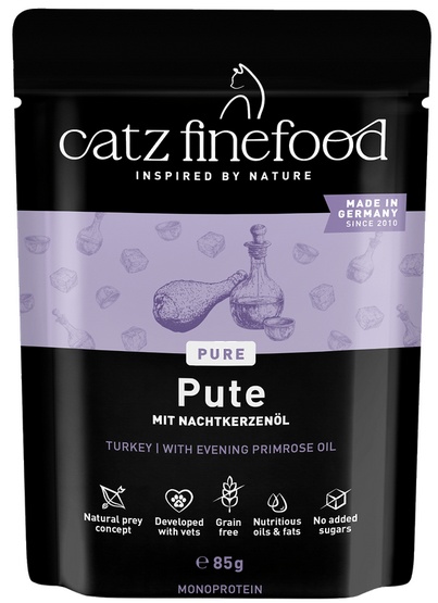 Catz Finefood Pure (Purrrr N.117) Indyk saszetka 85g