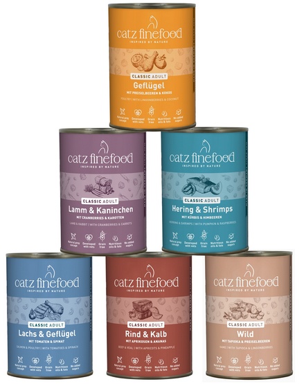 Catz Finefood Classic Collection I puszki multipack N.03-13 6x400g